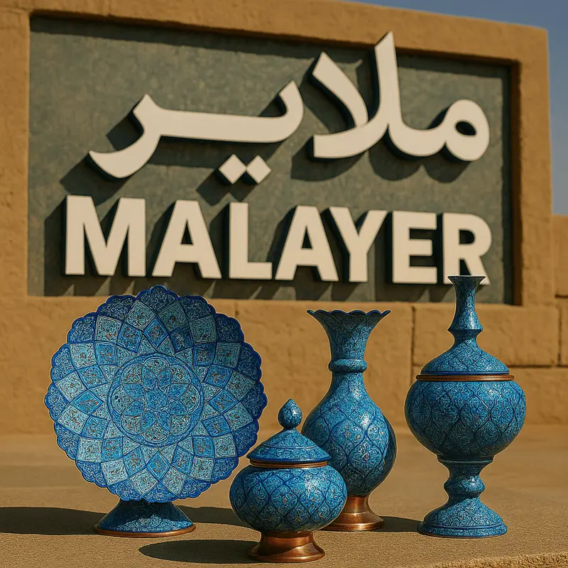 میناکاری در ملایر