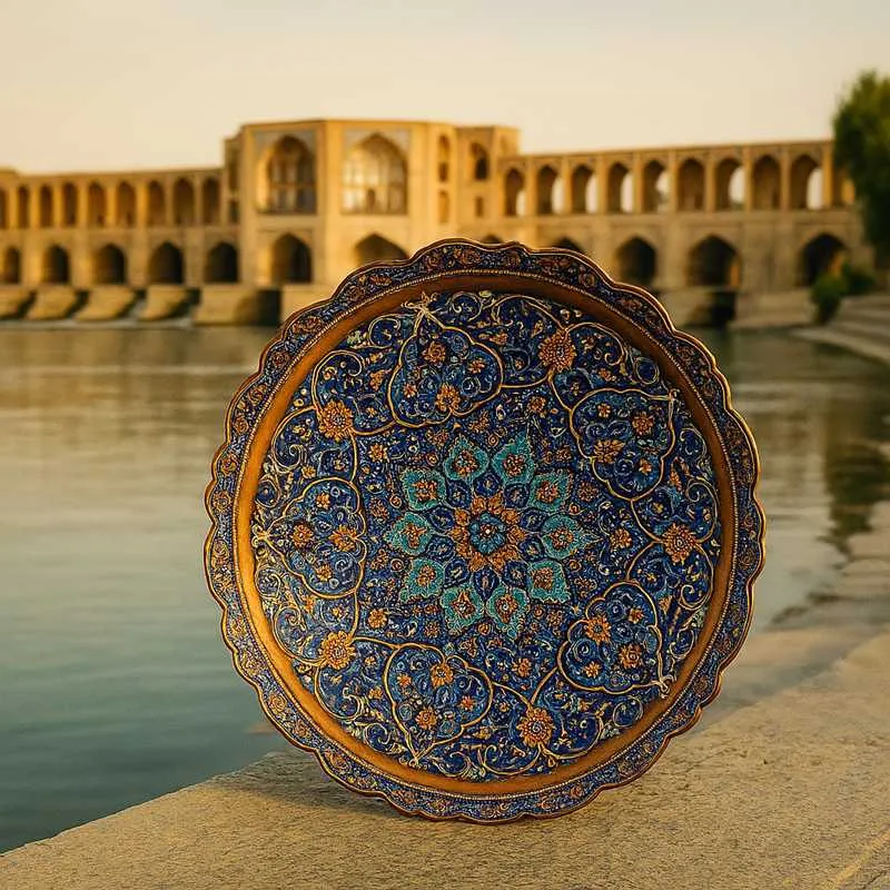 میناکاری روی مس