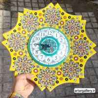 ساعت دیواری میناکاری