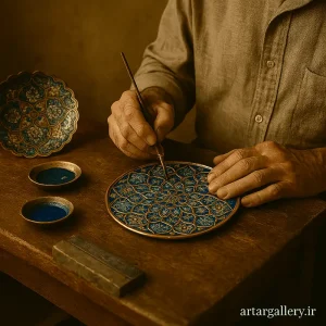 تاریخچه استادان میناکاری