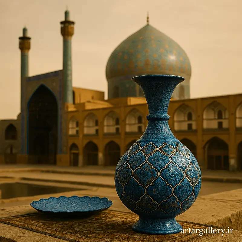 تاریخچه میناکاری اصفهان
