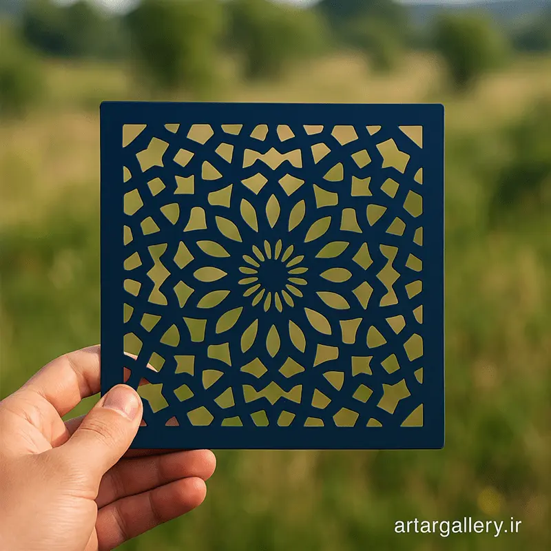عکس شابلون میناکاری